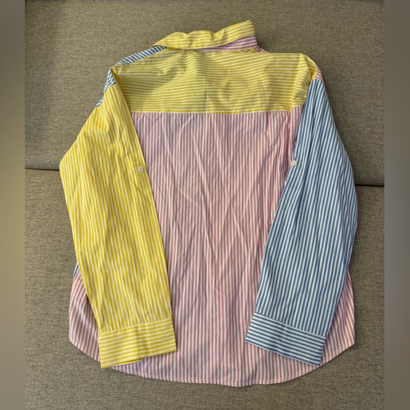 Striped Multi-Color Button Down - Picture 2 of 2